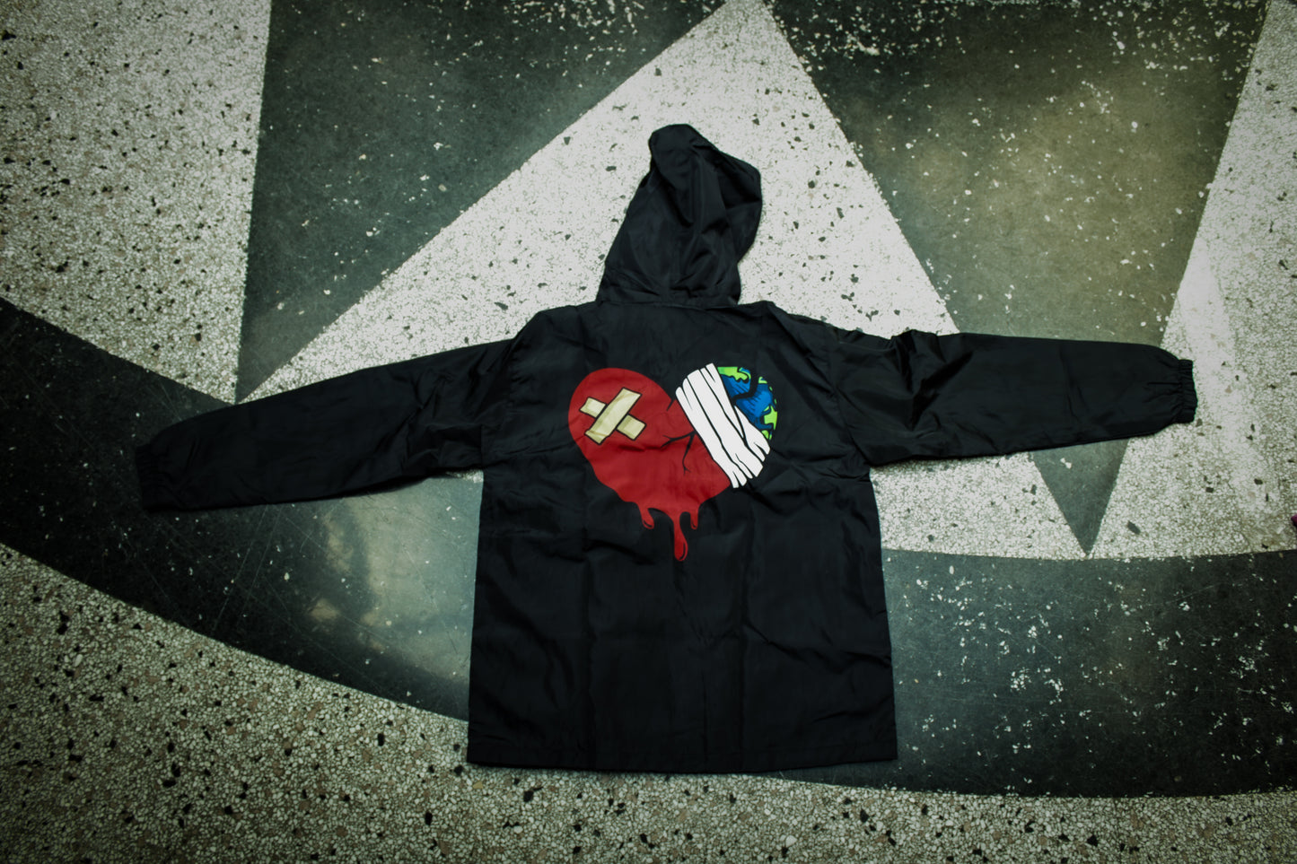 Heartlessworld windbreaker